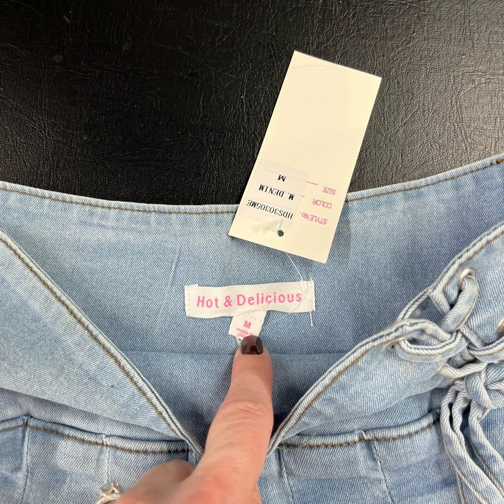 Hot & Delicious denim skirt